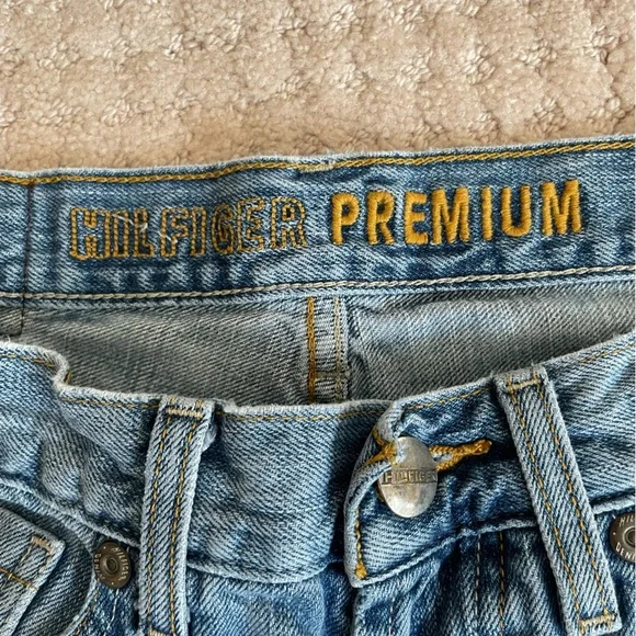 Tommy Hilfiger Premium Freedom Denim Jeans Relaxed/Straight Medium Wash 31x30 - Picture 5 of 12